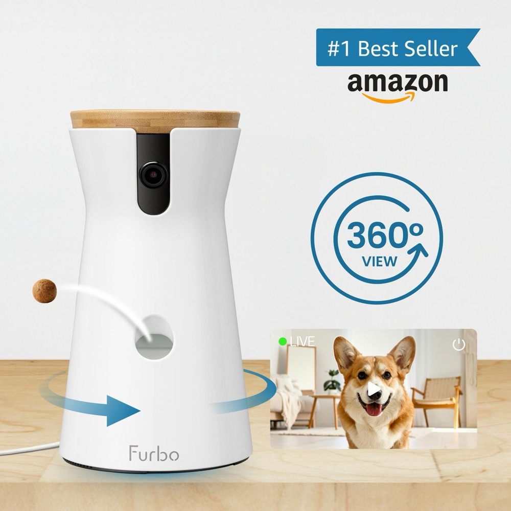 Furbo Dog Camera - White